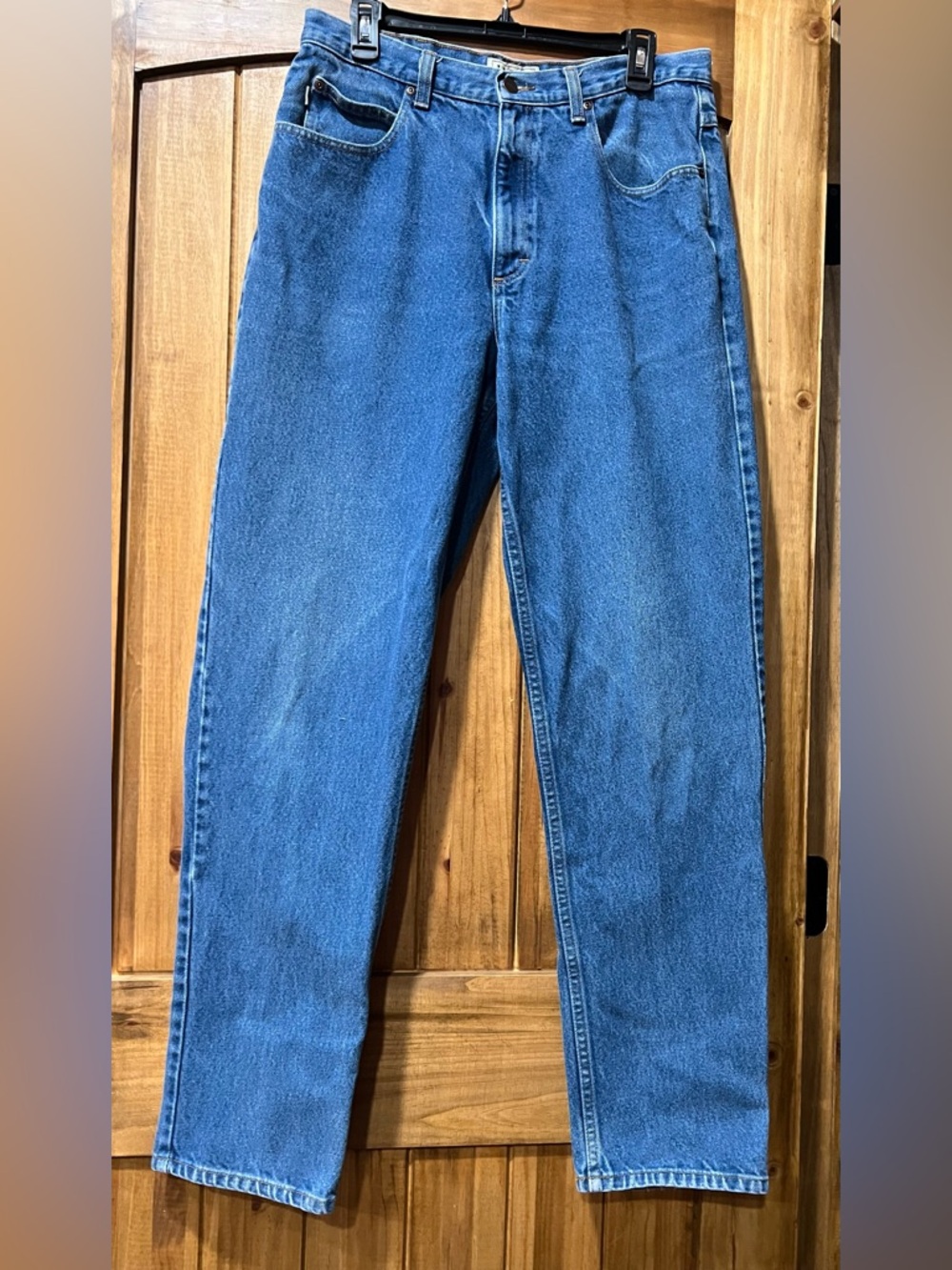 VTG L.L. Bean Men's Medium Blue Relaxed 34x34 Dad Jeans
